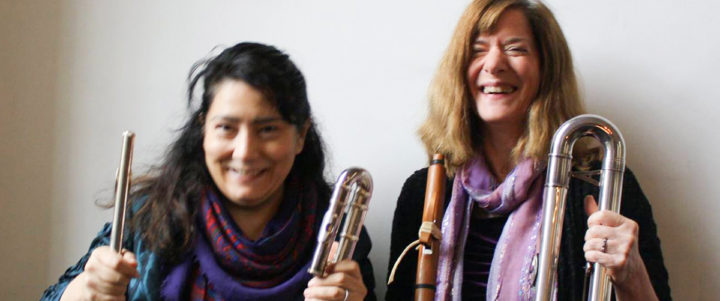 2Flutes Laura Falzon and Pamela Sklar