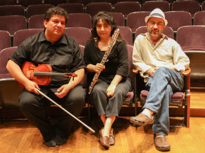 Laura Falzon, Edmundo Ramirez and Carlos Jose Castro